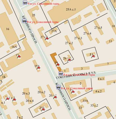 Район Соколиная гора (ВАО), Буденного просп., д. 29
