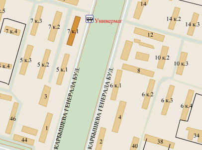 Генерала Карбышева б-р, д. 7, к. 1