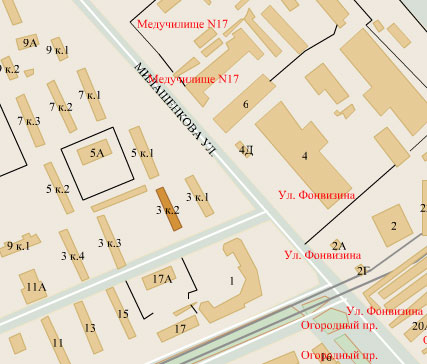 Милашенкова ул., д. 3, к. 2