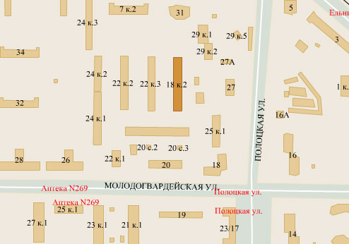 Молодогвардейская ул., д. 18, к. 2