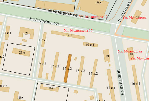 Молодцова ул., д. 17, корп. 2