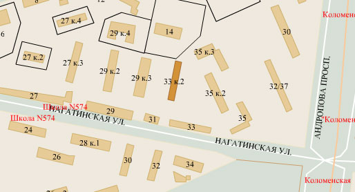 Нагатинская ул., д. 33, корп. 2