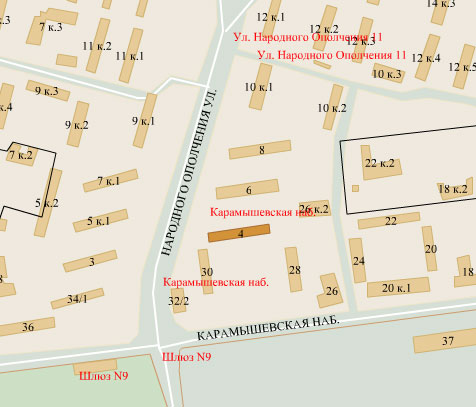 Народного Ополчения ул., д. 4
