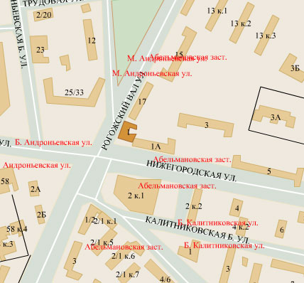 Нижегородская ул., д. 1