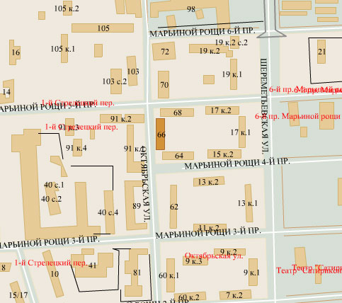 Район Марьина роща (СВАО), Октябрьская ул., д. 66