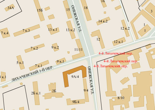 Район Головинский (САО), Онежская ул., д. 9/4, корп. А