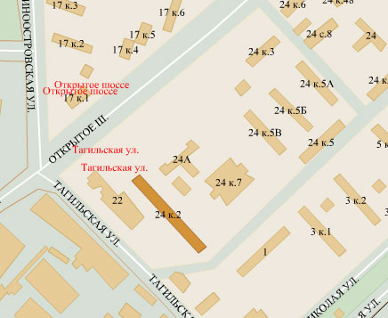 Район Метрогородок (ВАО), Открытое шоссе, д. 24, к. 1