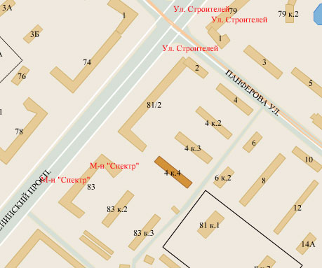 Район Ломоносовский (ЮЗАО), Панферова ул., д. 4, к. 4