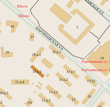 Район Ккунцево (ЗАО), Партизанская ул., д. 35, корп. 3