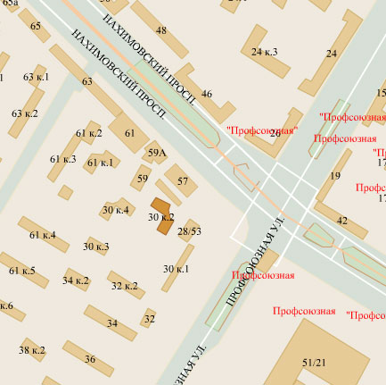Район Черемушки (ЮЗАО), Профсоюзная ул. д. 30, к. 2
