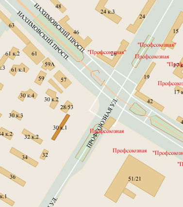 Район Черемушки (ЮЗАО), Профсоюзная ул., д. 30, к. 1
