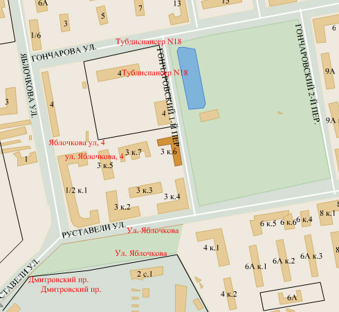 Район Бутырский (СВАО), Руставели ул., д. 3, к. 6