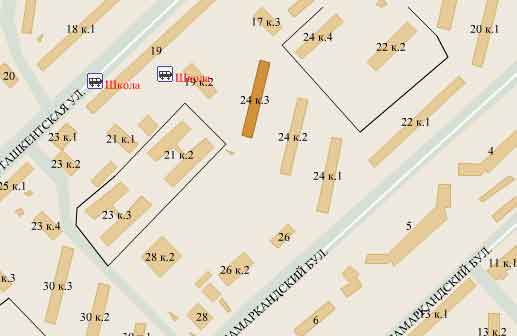 Район Выхино-Жулебино (ЮВАО), Самаркандский б-р, д. 24, к. 3