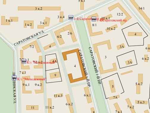 Район Текстильщики (ЮВАО), Саратовский 1-й пр., д. 4