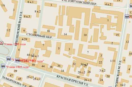 Район Пресненский (ЦАО), Столярный пер.,14