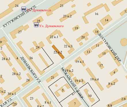 Район Дорогомилово (ЗАО), Студенческая ул., д. 22, к. 2