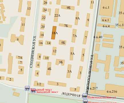 Район Тушино южное (СЗАО), Сходненская ул., д. 18а