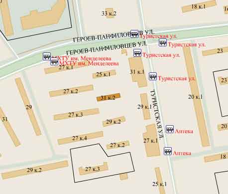 Район Тушино северное (СЗАО), Туристская ул., д. 31, к. 2