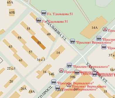 Район Проспект Вернадского (ЗАО), Удальцова ул., д. 53