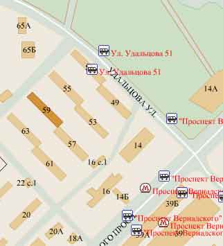Район Проспект Вернадского (ЗАО), Удальцова ул., д. 59