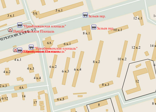 Район Преображенское (ВАО), Черкизовская Б. ул., д. 6, к. 4