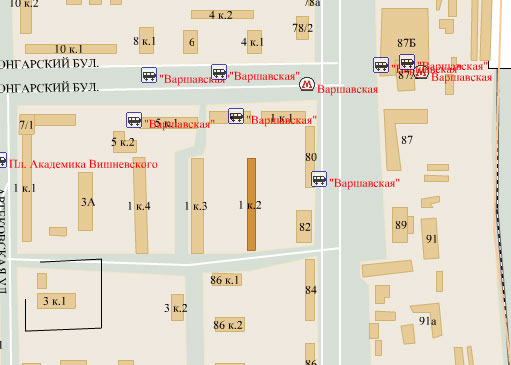 Район Нагорный (ЮАО), Чонгарский б-р., д. 1, к. 2