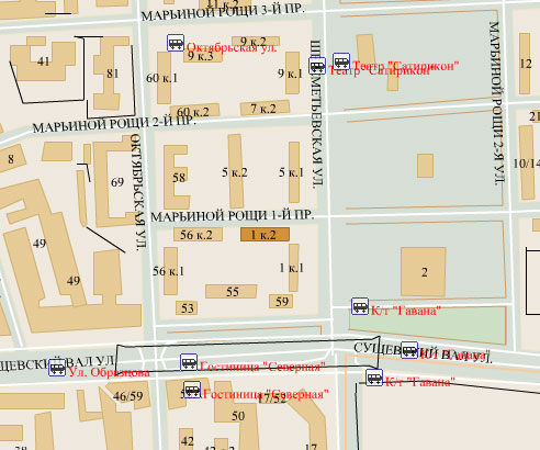 Район Марьина роща (СВАО), Шереметьевская ул., д. 1, к. 2